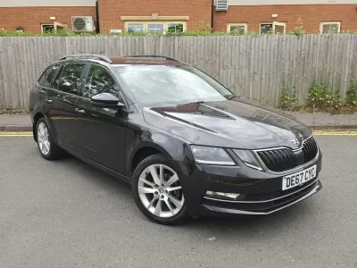 Used Skoda Octavia SE L 115 HP (84 kW) 2017 Black Estate