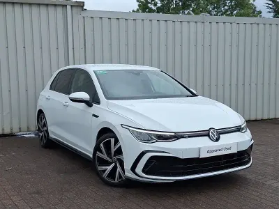 Used VW Golf VIII R-line 150 HP (110 kW) 2024 White Hatchback