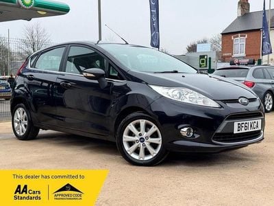 Used Ford Fiesta Zetec 82 HP (60 kW) 2011 Black Hatchback