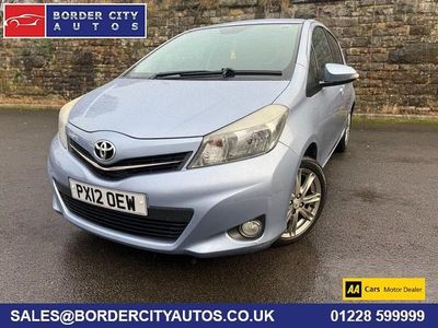 Blue Used 2012 Toyota Yaris SR Hatchback | £4,995 (Fair price)