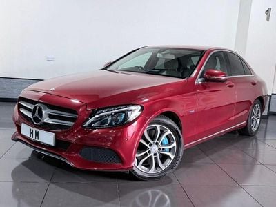 Begagnad Mercedes C350e 2016 Röd Sedan