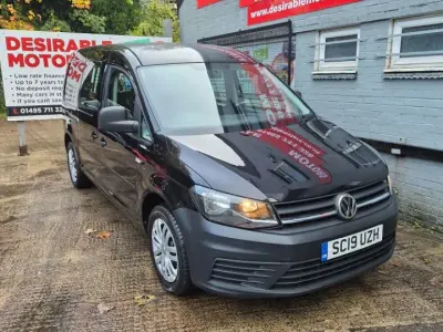 Used VW Caddy Maxi 102 HP (75 kW) 2019 Black MPV