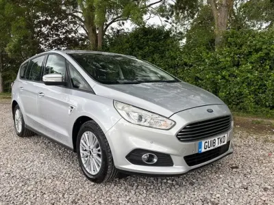 Used Ford S-MAX Zetec 160 HP (117 kW) 2018 Silver MPV