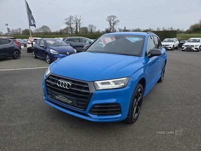 Used Audi Q5 Black Edition 190 HP (139 kW) 2019 Blue SUV