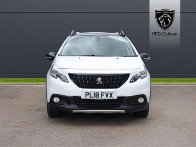 White Used 2018 Peugeot 2008 GT-line SUV | £8,250 (Good price)