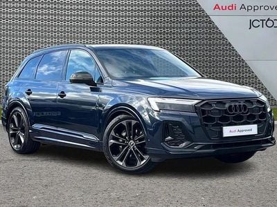 Used Audi Q7 Black Edition 228 HP (167 kW) 2025 Blue SUV