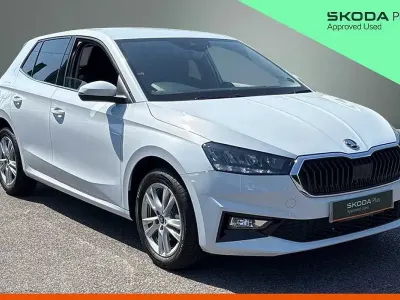New Skoda Fabia SE L 85 HP (62 kW) 2026 Moon white metallic Hatchback