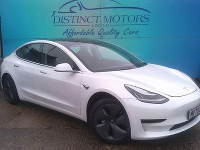 White Used 2020 Tesla Model 3 Standard Range Plus Sedan | £15,989 (Fair price)