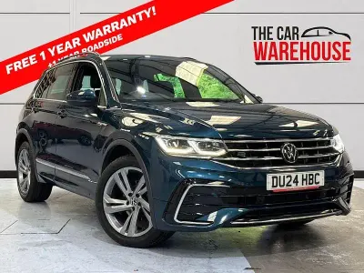 Used VW Tiguan R-line Edition 150 HP (110 kW) 2024 Blue SUV