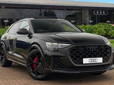 Black New 2025 Audi RS Q8 Performance SUV | £144,980 (A bit pricey)