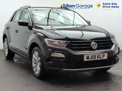 Used VW T-Roc SE 115 HP (84 kW) 2019 Black SUV