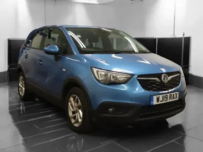 Used Vauxhall Crossland X S 110 HP (80 kW) 2019 Blue SUV