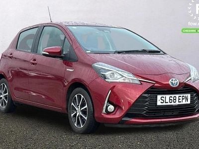 Used Toyota Yaris Hybrid 101 HP (74 kW) 2018 Red Hatchback