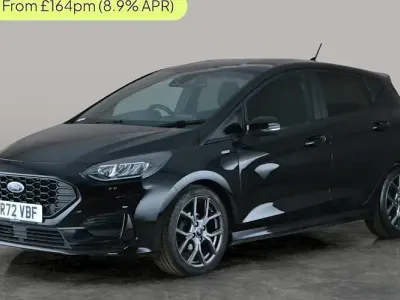 Usado Ford Fiesta ST-Line 125 HP (91 kW) 2022 Preto Citadino