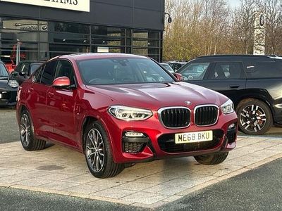 Red Used 2019 BMW X4 M Sport SUV | £26,990 (Fair price)