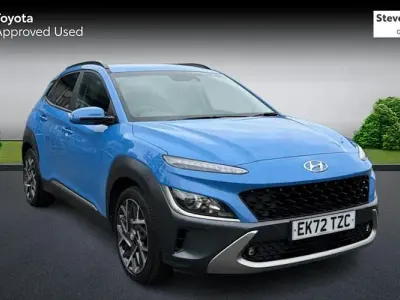 Used Hyundai Kona Premium 141 HP (103 kW) 2022 Blue SUV