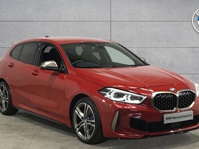Used BMW M135 M Sport 302 HP (222 kW) 2020 Red Hatchback