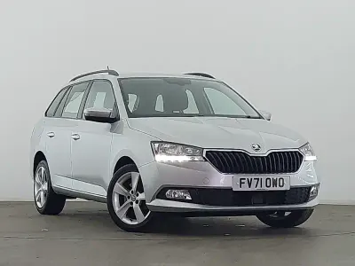 Used Skoda Fabia SE L 95 HP (69 kW) 2022 Silver Hatchback