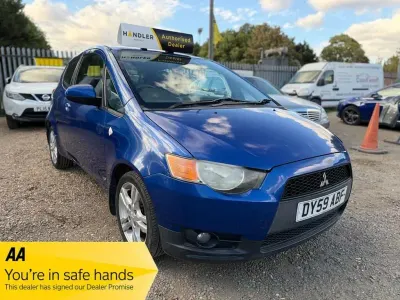 Used Mitsubishi Colt 95 HP (69 kW) 2009 Blue Hatchback