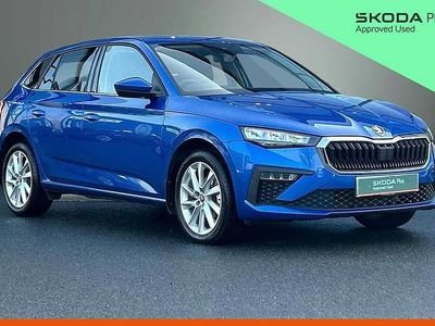 Used Skoda Scala SE L 115 HP (84 kW) 2025 Race blue metallic Hatchback