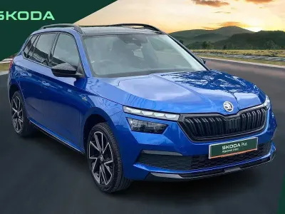 Used Skoda Kamiq Monte Carlo 115 HP (84 kW) 2023 Blue SUV