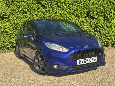 Used Ford Fiesta ST 182 HP (133 kW) 2015 Blue Hatchback