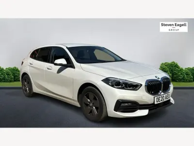 Used BMW 118 Impressive 2020 White Hatchback