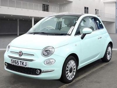 Green Used 2015 Fiat 500 Lounge Hatchback | £5,995 (Fair price)