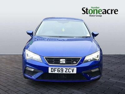 Used Seat Leon FR 130 HP (95 kW) 2020 Blue Hatchback