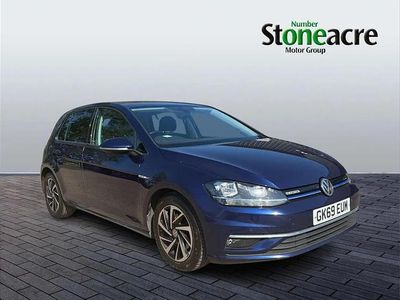 Usado VW Golf VII Match 130 HP (95 kW) 2019 Azul Citadino