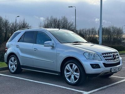 Silver Used 2010 Mercedes ML350 SUV | £7,850 (Expensive)