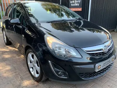 Used Vauxhall Corsa 100 HP (73 kW) 2014 Black Hatchback