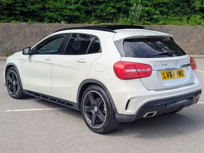 Used Mercedes GLA220 AMG line 170 HP (125 kW) 2014 White SUV