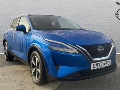 Blue Used 2022 Nissan Qashqai N-Connecta SUV | £16,775 (Good price)