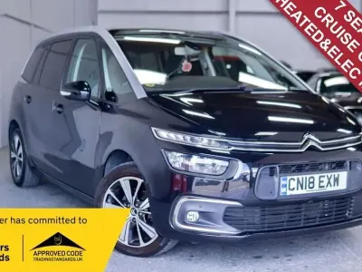 Gebraucht Citroën Grand C4 Picasso Feel 120 PS (88 kW) 2018 Schwarz Van / Kleinbus