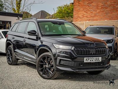 Used Skoda Kodiaq SportLine 150 HP (110 kW) 2022 Black SUV