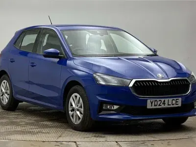 Used Skoda Fabia Comfort 95 HP (69 kW) 2024 Blue Hatchback