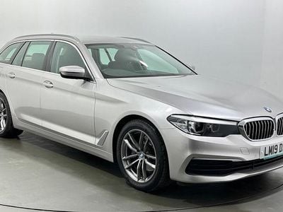 Used BMW 520 190 HP (139 kW) 2019 Silver Estate