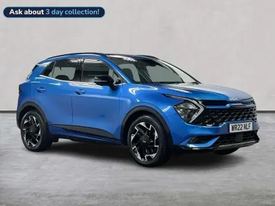 Used Kia Sportage GT-Line 2022 Blue SUV