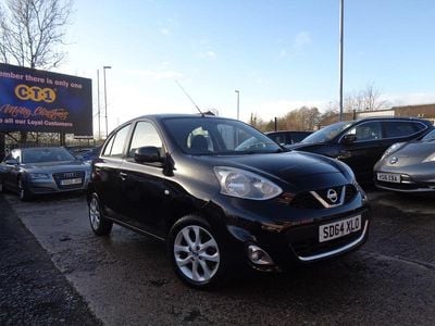Black Used 2014 Nissan Micra Acenta Hatchback | £4,990 (Fair price)