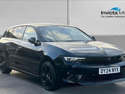 Used Vauxhall Astra 130 HP (95 kW) 2024 Black Estate