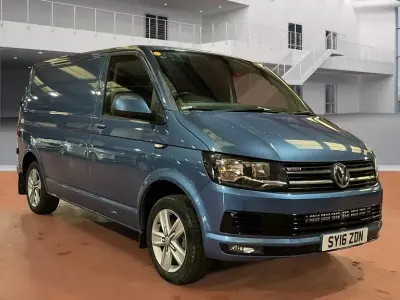 Used VW T6 Highline 2016 Blue Van