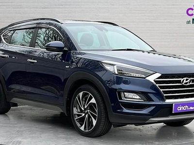 Used Hyundai Tucson Premium SE 185 HP (136 kW) 2019 Blue SUV