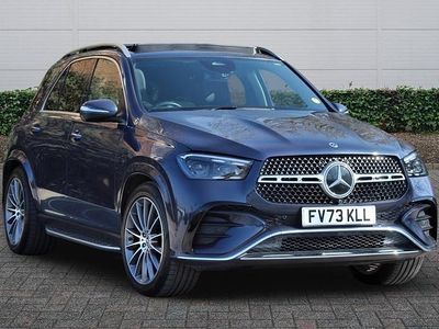 Used Mercedes GLE300 AMG line 2024 Blue Estate