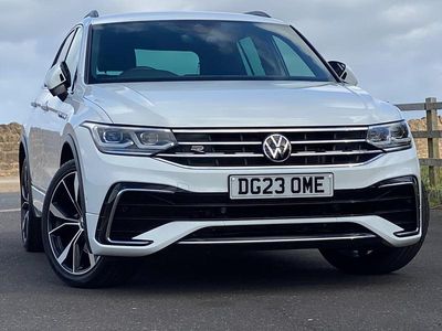 Used VW Tiguan R-line 2023 Pure white SUV