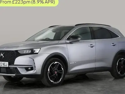 Used DS Automobiles DS7 Crossback Performance Line Plus 131 HP (96 kW) 2022 Grey SUV