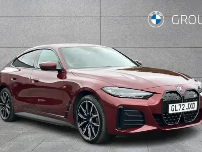 Used BMW i4 M Sport 246 kW (335 HP) 2022 Red Sedan