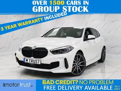 Used BMW 128 Comfort Edition 265 HP (194 kW) 2021 White Hatchback