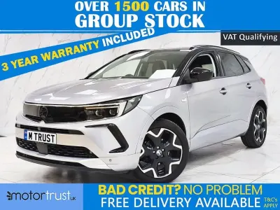 Used Vauxhall Grandland X Ultimate 130 HP (95 kW) 2024 Grey SUV