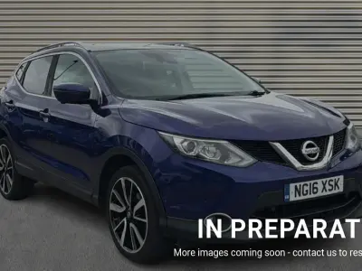 Used Nissan Qashqai Tekna 110 HP (80 kW) 2016 Blue SUV